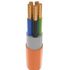 Кабель Мега-Кабель HXH-FE180/Е90-O 5х4 RE-0.6/1 kV(бухта 100 м)(NKK)
