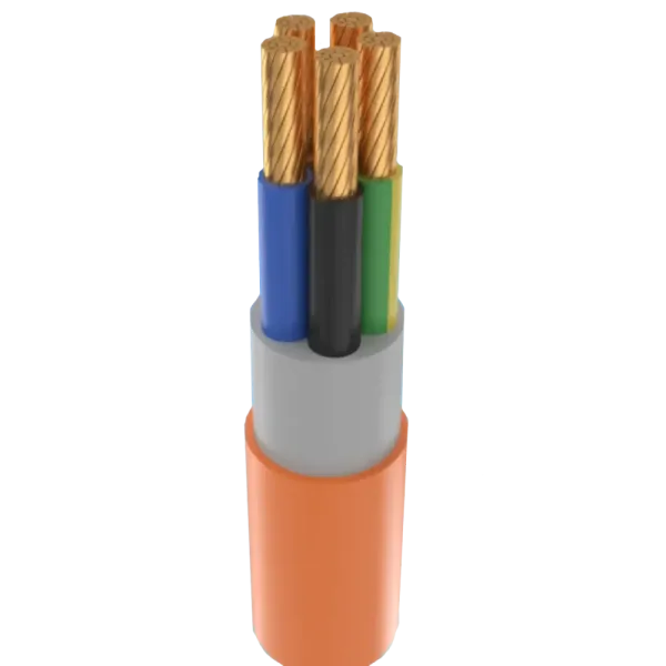 Кабель Мега-Кабель HXH-FE180/Е90-O 5х4 RE-0.6/1 kV(бухта 100 м)(NKK) Кабель Мега-Кабель HXH-FE180/Е90-O 5х4 RE-0.6/1 kV(бухта 100 м)(NKK)