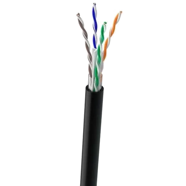 Кабель UTP мідь вуличний 4*2*0,54 305 м OK-Net КПП-ВП (250) cat 6 Кабель UTP мідь вуличний 4*2*0,54 305 м OK-Net КПП-ВП (250) cat 6