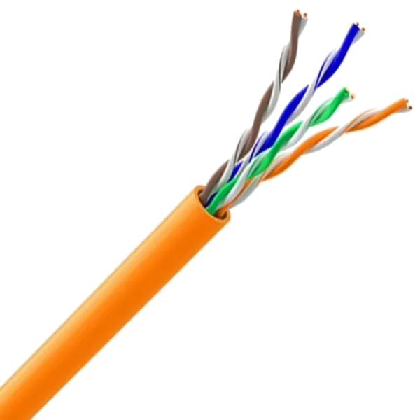 Кабель витая пара ЗЗЦМ (UTP медь безгалогенный LSZH) Cat. 5e U/UTP LSZH 4х2х24 AWG (7091010) бухта 305м Кабель витая пара ЗЗЦМ (UTP медь безгалогенный LSZH) Cat. 5e U/UTP LSZH 4х2х24 AWG (7091010) бухта 305м