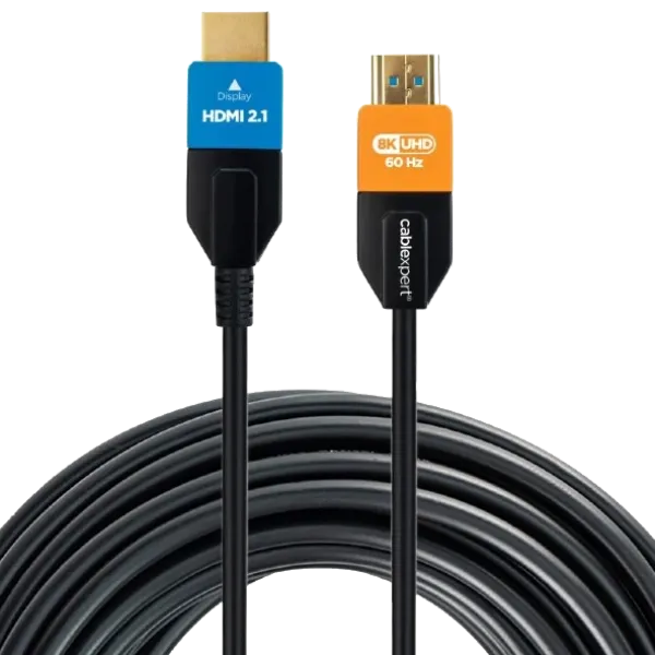 Кабель Cablexpert CC-HDMI8K-AOC-20M (AOC) HDMI V.2.1 8К 60Гц/4К 120Гц 20 м Кабель Cablexpert CC-HDMI8K-AOC-20M (AOC) HDMI V.2.1 8К 60Гц/4К 120Гц 20 м