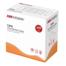 Кабель Hikvision DS-1LN6UU/CCA CAT6 U/UTP grey (305м)