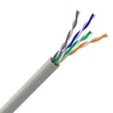 Кабель UTP cat 5e 4*2*0,46 305м для підключення IP камер та інших мережевих пристроїв, мідний, з високою пропускною спроможністю