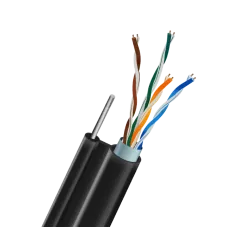 FTP CAT5E 0.5 CU зовнішній (LDPE) з самонесучим дротом Кабель TRINIX