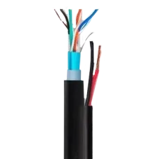 Кабель для зовнішнього використання FTP 5e 4 пари OK-Net КППЭ-ВП (F/UTPcat.5Е) 305м мідний з оболонкою з PE для організації мережевих з'єднань