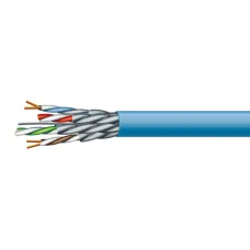 Кабель кручена пара Cat. 6 A U/FTP LSZH 4х2х23 AWG 500м для забезпечення стабільного з'єднання в мережах з максимальним навантаженням 100 Н