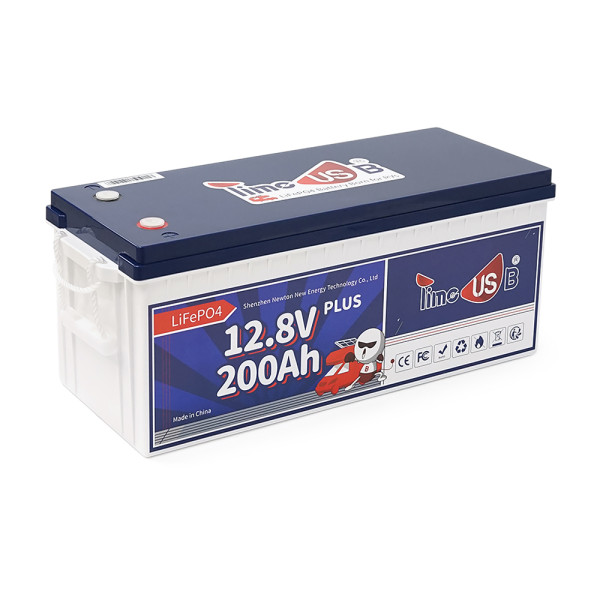 Акумуляторна батарея LiFePO4 Timeusb 12.8V 200Ah Plus для сонячних панелей, будинку, кемпера, резервного та аварійного живлення Акумуляторна батарея LiFePO4 Timeusb 12.8V 200Ah Plus для сонячних панелей, будинку, кемпера, резервного та аварійного живлення