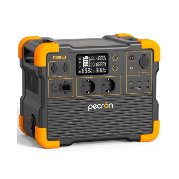 Портативная электростанция Power station Pecron E1500LFP APP Control 1536Wh LiFePO4 для автономного и резервного электропитания дома и выездных работ