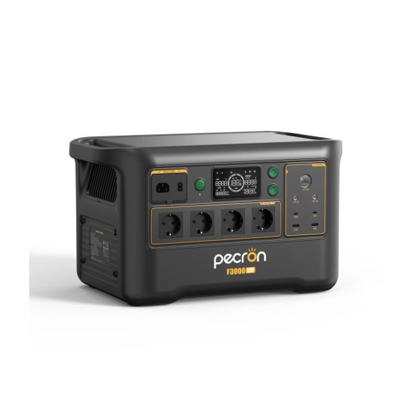 Зарядна станція Power station Pecron F3000LFP APP Control 3072Wh 3600W LiFePO4 для резервного живлення будинку та автономного енергопостачання