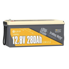Акумуляторна батарея LiFePO4 Power Queen 12.8V 200Ah 2840Wh BMS 150A для сонячних станцій, резервного живлення та кемперів