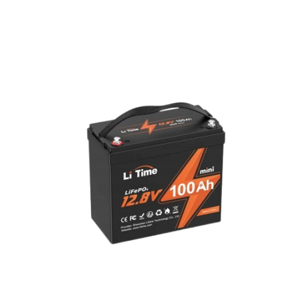 Акумуляторна батарея LiFePO4 MINI-16-A60 12.8В 100Ач 1280Wh для резервного живлення та сонячних систем Акумуляторна батарея LiFePO4 MINI-16-A60 12.8В 100Ач 1280Wh для резервного живлення та сонячних систем