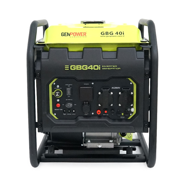 Генератор інверторний бензиновий GENPOWER GBG 40I 3.2 кВт для автономного живлення будинку та дачі 230В 50Гц Генератор інверторний бензиновий GENPOWER GBG 40I 3.2 кВт для автономного живлення будинку та дачі 230В 50Гц