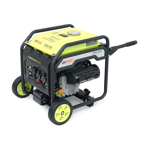 Генератор інверторний БЕНЗИНОВИЙ GENPOWER GBG 40IE 3.2kW (4kVA), однофазний, 230V, 50Hz, DC12V. об'єм 10.0л. витрата 0,374 Lt/kWtt, стартер (без АКБ), 530 * 440 * 540mm.31kg. Генератор інверторний БЕНЗИНОВИЙ GENPOWER GBG 40IE 3.2kW (4kVA), однофазний, 230V, 50Hz, DC12V. об'єм 10.0л. витрата 0,374 Lt/kWtt, стартер (без АКБ), 530 * 440 * 540mm.31kg.