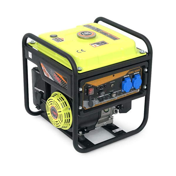 Генератор інверторний БЕНЗИНОВИЙ GENPOWER GBG 50IX 3.6kW (5kVA), однофазний, 230V, 50Hz, DC12V. об'єм 15.0л. АКБ у комплект не входить, 465*445*505mm. 30кг. Генератор інверторний БЕНЗИНОВИЙ GENPOWER GBG 50IX 3.6kW (5kVA), однофазний, 230V, 50Hz, DC12V. об'єм 15.0л. АКБ у комплект не входить, 465*445*505mm. 30кг.