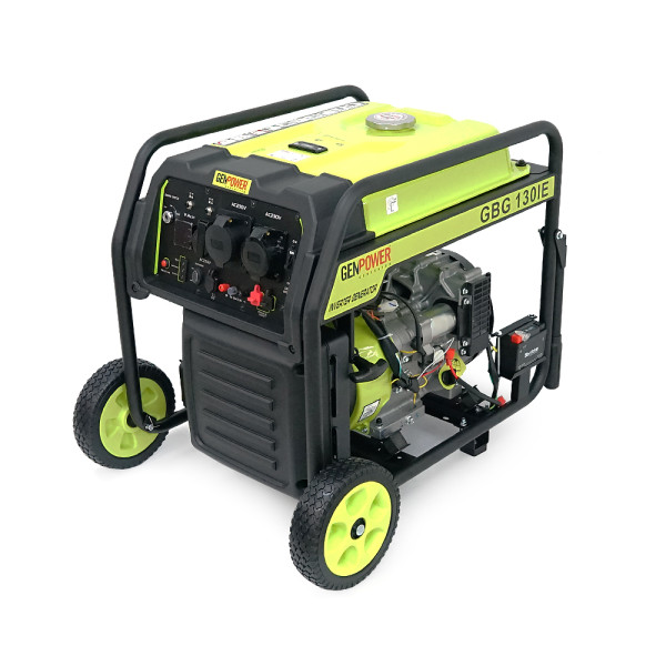 Генератор инверторный бензиновый GENPOWER GBG 130IE 10.4 кВт однофазный 230V 50Hz для резервного электроснабжения дома и оборудования Генератор инверторный бензиновый GENPOWER GBG 130IE 10.4 кВт однофазный 230V 50Hz для резервного электроснабжения дома и оборудования