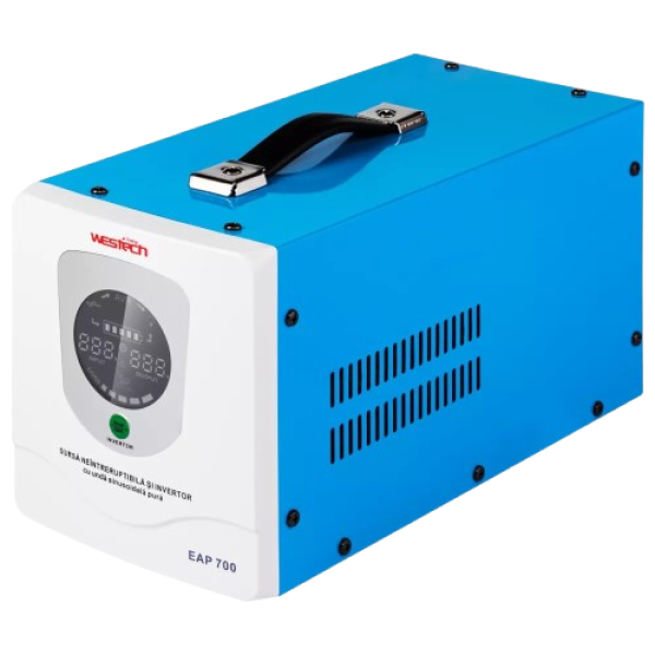 ИБП с правильной синусоидой Westech EAP DUAL-1000VA/700W 12V однофазный напольный с LED дисплеем 2*Shuko Q87 для систем видеонаблюдения и охраны ИБП с правильной синусоидой Westech EAP DUAL-1000VA/700W 12V однофазный напольный с LED дисплеем 2*Shuko Q87 для систем видеонаблюдения и охраны
