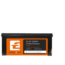 Аккумуляторная батарея LiFePO4 LITHTECH TE24200B для солнечных систем и ИБП 25,6В 200Ah 5,12кВт·ч Bluetooth BMS 200A 6000 циклов
