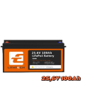 Аккумуляторная батарея LiFePO4 TE24100B с Bluetooth 25,6В 100Ач 2,56кВтч BMS 100А для солнечных систем и ИБП