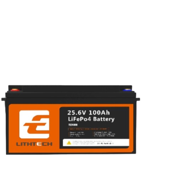 Аккумуляторная батарея LiFePO4 TE24100B с Bluetooth 25,6В 100Ач 2,56кВтч BMS 100А для солнечных систем и ИБП Аккумуляторная батарея LiFePO4 TE24100B с Bluetooth 25,6В 100Ач 2,56кВтч BMS 100А для солнечных систем и ИБП