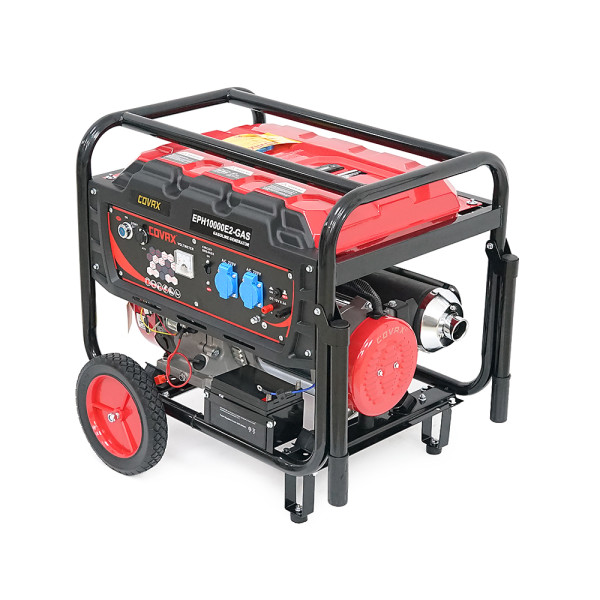 Генератор бензиновий COVAX EPH10000E2-GAS, 7.0kW, бензин/газ, однофазний 220V, 50Hz, DC12V, 18HP, Electric Starter, tank 25L, 690x535x555mm Генератор бензиновий COVAX EPH10000E2-GAS, 7.0kW, бензин/газ, однофазний 220V, 50Hz, DC12V, 18HP, Electric Starter, tank 25L, 690x535x555mm