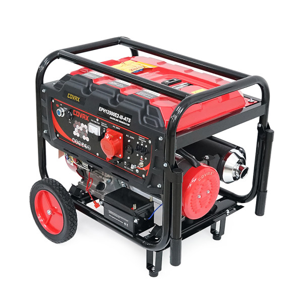 Генератор бензиновий COVAX EPH12500E2-lll-ATS, 8.0kW, 220V-380V, 50Hz, DC12V, 18HP, Electric Starter, tank 25L, 705x560x570mm, 86kg Генератор бензиновий COVAX EPH12500E2-lll-ATS, 8.0kW, 220V-380V, 50Hz, DC12V, 18HP, Electric Starter, tank 25L, 705x560x570mm, 86kg