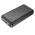 Повербанк HOCO J123A 20000mAh черный 0.470kg портативный аккумулятор для зарядки смартфонов и планшетов Повербанк HOCO J123A 20000mAh черный 0.470kg портативный аккумулятор для зарядки смартфонов и планшетов