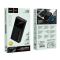 Внешний аккумулятор Power Bank HOCO J144A 30000mAh Black 0.660kg для зарядки смартфонов и планшетов Внешний аккумулятор Power Bank HOCO J144A 30000mAh Black 0.660kg для зарядки смартфонов и планшетов