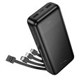 Повербанк J151A 20000mAh Black 0.470kg внешний аккумулятор для смартфона и планшета Повербанк J151A 20000mAh Black 0.470kg внешний аккумулятор для смартфона и планшета