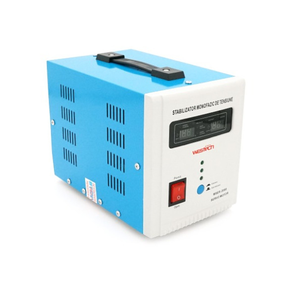 Стабилизатор напряжения MSER 2000 VA-V2 1600W однофазный с сервоприводом и LED дисплеем для защиты бытовой и офисной техники Стабилизатор напряжения MSER 2000 VA-V2 1600W однофазный с сервоприводом и LED дисплеем для защиты бытовой и офисной техники