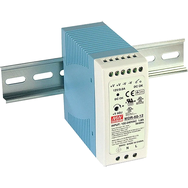 Блок живлення MeanWell MDR-60-12 Блок живлення MeanWell MDR-60-12