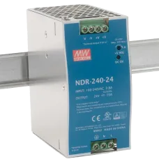 Блок живлення Mean Well NDR-240-24 24В 10А на Din-рейку