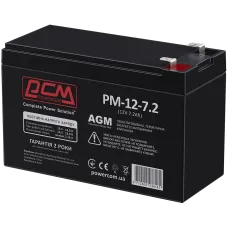 Акумуляторна батарея Powercom AGM 7.2Ah-12V
