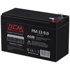 Акумуляторна батарея Powercom AGM 9Ah 12V