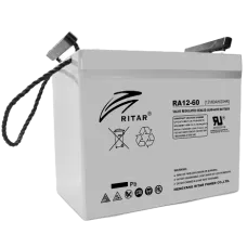 Свинцево-кислотна акумуляторна батарея RITAR RA12-60 60A•г 12В
