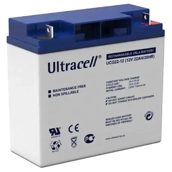 Акумуляторна батарея Ultracell UCG22-12 12V/22Ah Акумуляторна батарея Ultracell UCG22-12 12V/22Ah