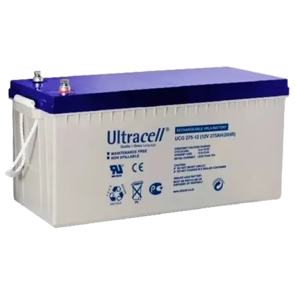 Свинцево-кислотна акумуляторна батарея Ultracell UCG275-12 275 А•г 12В Свинцево-кислотна акумуляторна батарея Ultracell UCG275-12 275 А•г 12В