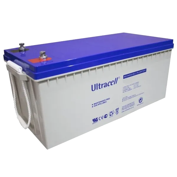 Свинцево-кислотна акумуляторна батарея Ultracell UCG200-12 12В 200А•г гелева Свинцево-кислотна акумуляторна батарея Ultracell UCG200-12 12В 200А•г гелева