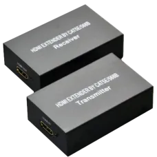 Комплект-передавач + приймач HDMI-LAN 60 м Комплект-передавач + приймач HDMI-LAN 60 м