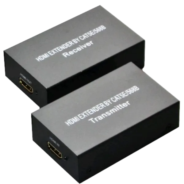 Комплект-передавач + приймач HDMI-LAN 60 м Комплект-передавач + приймач HDMI-LAN 60 м