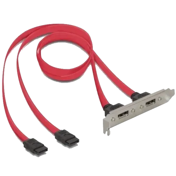 Планка корпусна SATA 7px4-eSATAx4 M/F