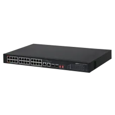 24-портовий некерований PoE DH-PFS3226-24ET-240