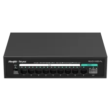 Комутатор 10 портів некерований RG-ES110GS-P-L PoE для забезпечення швидкого з'єднання з продуктивністю до 20 Гбіт/с і підтримкою температури до +45ºC