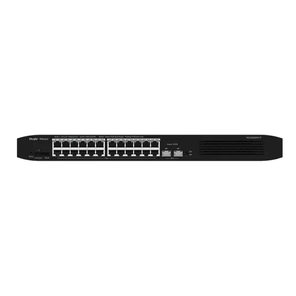 26-портовий гігабітний інтелектуальний POE комутатор Ruijie RG-ES226GC-P 26-портовий гігабітний інтелектуальний POE комутатор Ruijie RG-ES226GC-P