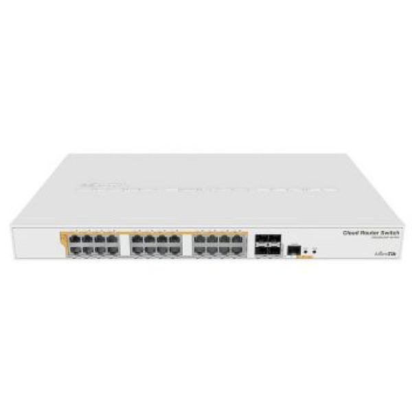 Комутатор 24 порти керований MikroTik CRS328-24P-4S+RM PoE Комутатор 24 порти керований MikroTik CRS328-24P-4S+RM PoE
