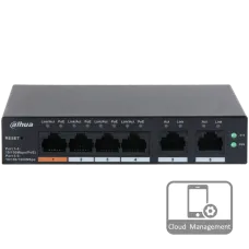 Комутатор 6 портів керований Dahua DH-CS4006-4ET-60 PoE Комутатор 6 портів керований Dahua DH-CS4006-4ET-60 PoE