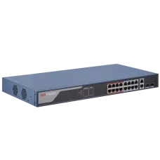 Комутатор 16 портів керований Hikvision DS-3E1318P-EI PoE Комутатор 16 портів керований Hikvision DS-3E1318P-EI PoE