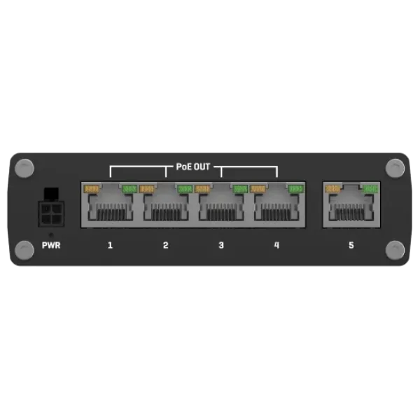 Комутатор 5 портів некерований Teltonika TSW100 POE+ Комутатор 5 портів некерований Teltonika TSW100 POE+