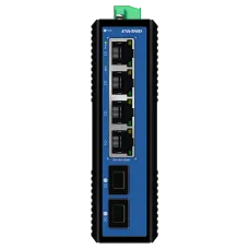Комутатор 6 портів некерований Ewind EW-PIS1806-4GE для мережевого підключення з підтримкою PoE та резервним живленням