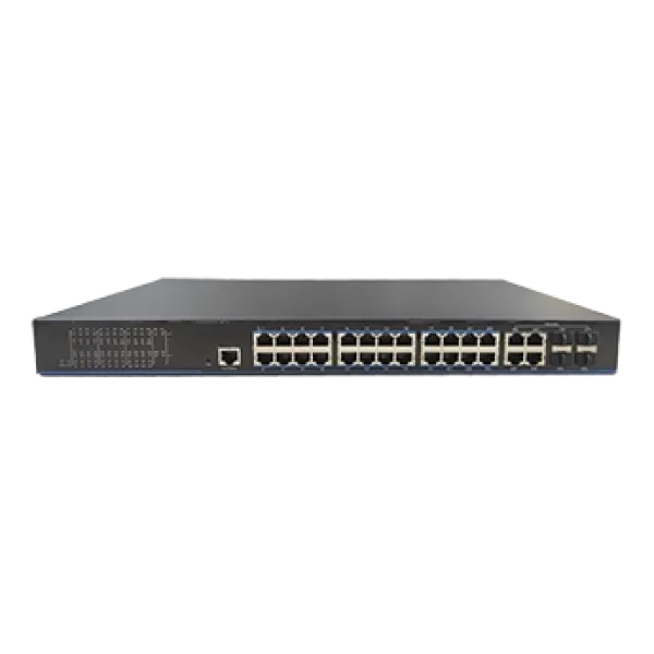 Комутатор 24 порти керований UTEPO UTP3328TS-PSB-L2 L2 PoE+ Комутатор 24 порти керований UTEPO UTP3328TS-PSB-L2 L2 PoE+