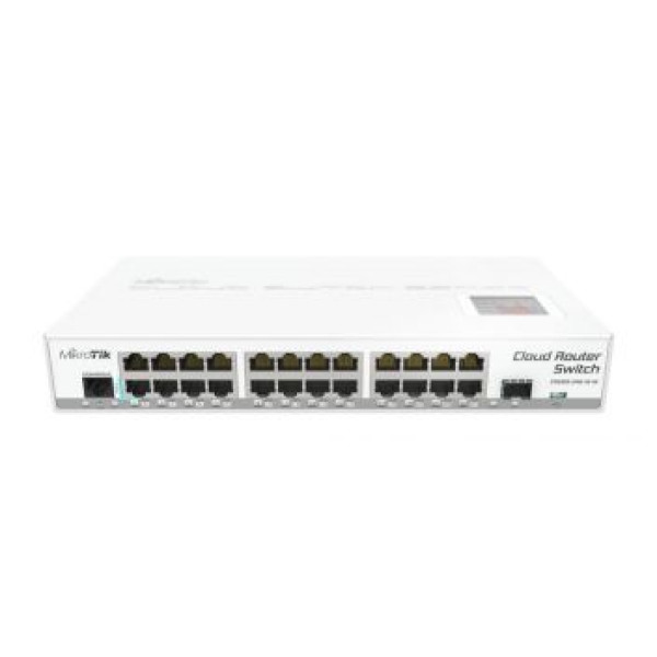 24-портовий Cloud керований комутатор MikroTik CRS125-24G-1S-IN 24-портовий Cloud керований комутатор MikroTik CRS125-24G-1S-IN